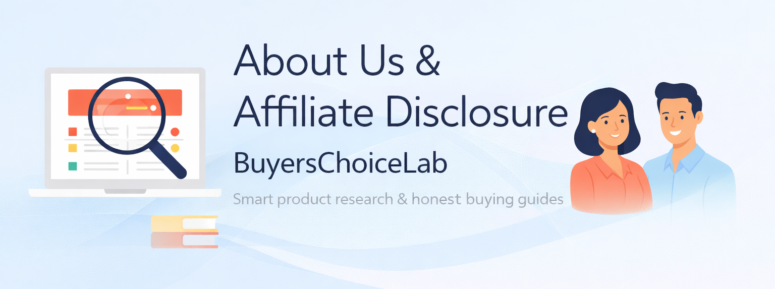 About Us & Affiliate Disclosure - BuyersChoiceLab